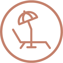 icon of a lounge chair