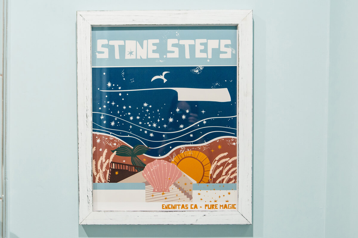Photo of painting called Stone Steps